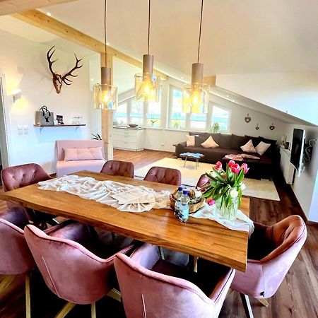 23 Neu Erbaute Ferienwohnung Mit Schloss- Und Panoramablick Halblech Exteriér fotografie