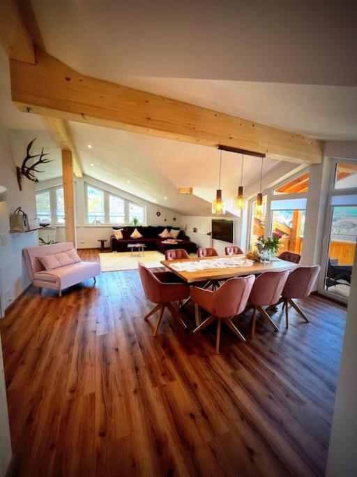 23 Neu Erbaute Ferienwohnung Mit Schloss- Und Panoramablick Halblech Exteriér fotografie